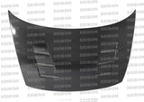 Seibon 06-10 Honda Civic 2 Door TS Style Carbon Fiber Hood - HD0607HDCV2D-TS