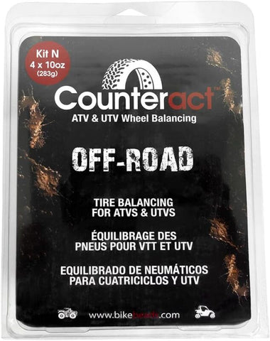 Counteract ATV/UTV Balancing Bead DIY Kit: (4) 10oz Bags - KIT N