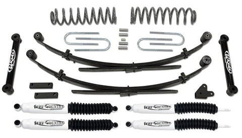 Tuff Country 87-01 Jeep Cherokee 4x4 3.5in Lift Kit with Rear Leaf Springs (SX6000 Shocks) - 43802KH
