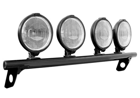 N-Fab Light Bar 2017 Ford F250/F350 Super Duty - Tex. Black - Light Tabs - F174LB-TX