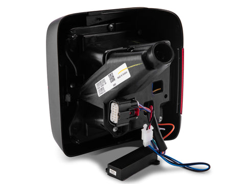 Raxiom 18-22 Jeep Wrangler JL LED Tail Lights- Black Housing - Red Lens - J132754-JL