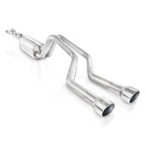 Stainless Works 2006-09 Trailblazer SS 6.0L 2-1/2in S-Tube Exhaust Y-Pipe Side Bumper Exit - TBTDLMFCO