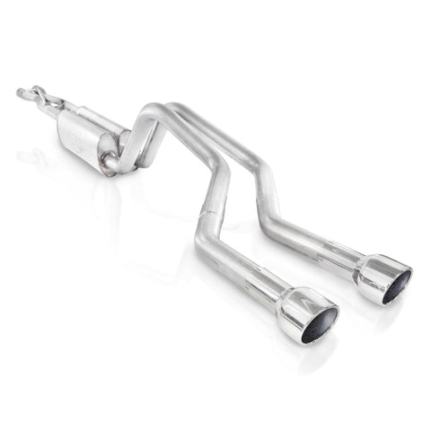 Stainless Works 2006-09 Trailblazer SS 6.0L 2-1/2in S-Tube Exhaust Y-Pipe Side Bumper Exit - TBTDLMFCO