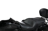 Mustang 97-07 Harley Road King, 06-07 Street Glide, 00-05 Eagle Sport Touring 1PC Seat - Black - 75486