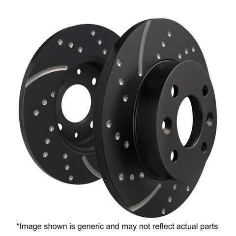 EBC 09-11 Audi A4 2.0 Turbo GD Sport Rear Rotors - GD1535