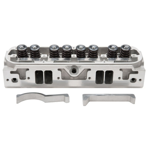 Edelbrock Cylinder Head SB Chrysler Victor In-Line 16 Complete w/ Solid Roller Springs - 61729