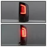 Spyder 03-06 Dodge Ram 2500/3500 V3 Light Bar LED Tail Light - Black (ALT-YD-DRAM02V3-LBLED-BK) - 5084118