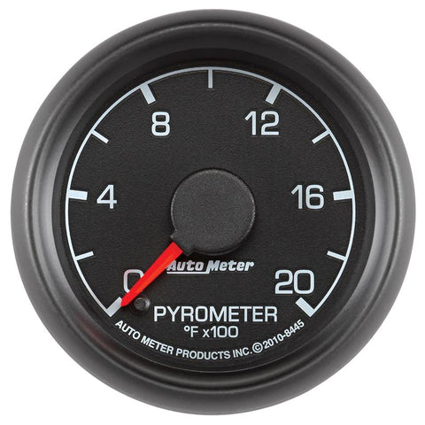 Autometer Factory Match Ford 52.4mm Full Sweep Electronic 0-2000 Deg F EGT/Pyrometer Gauge - 8445