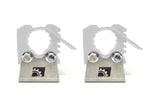 BuiltRight Industries Riser Mount (Pair) - For 1in-2.25in Clamps - 104002