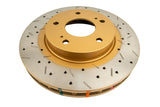 DBA 7/90-96 Turbo/6/89-96 Non-Turbo 300ZX Front Drilled & Slotted 4000 Series Rotor - DBA4909XS