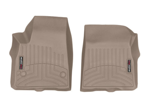 WeatherTech 2020+ Cadillac XT6 Front FloorLiner - Tan - 4515741