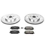 Power Stop 04-06 Lexus RX330 Front Z23 Evolution Sport Brake Kit - K196