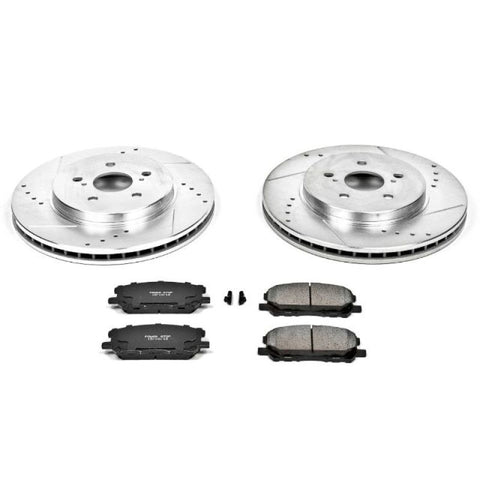 Power Stop 04-06 Lexus RX330 Front Z23 Evolution Sport Brake Kit - K196