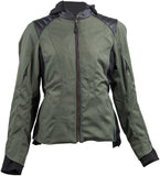 Speed and Strength Daydream Textile Jacket Olive/Black Womens - 2XL - 609905