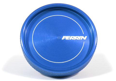 Perrin 02-21 Subaru WRX / 2022 BRZ & GR86 / 04-21 STI / 00-18 Forester XT Oil Fill Cap - Blue - PSP-ENG-711BL