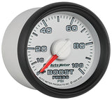Autometer Factory Match 52.4mm Mechanical 0-100 PSI Boost Gauges 3 pressure Ranges - 8506