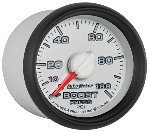 Autometer Factory Match 52.4mm Mechanical 0-100 PSI Boost Gauges 3 pressure Ranges - 8506