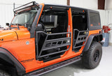 Fishbone Offroad 07-18 Jeep Wrangler JK 4 Door Front/Rear Tube Doors - FB24022