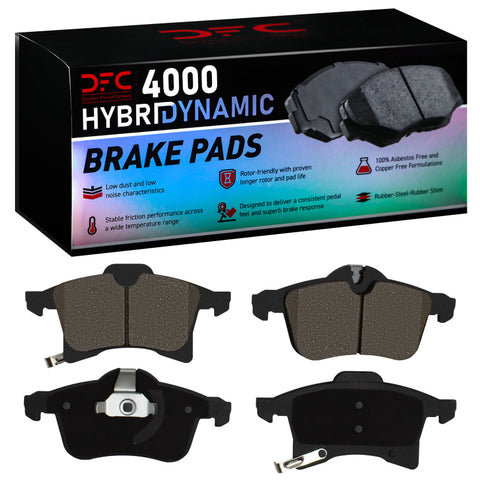 DFC 04-08 Saturn Astra Front 4000 Hybridynamic Brake Pads - 4000-1361-00