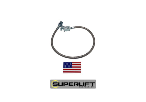 Superlift 99-10 Ford F-250/F-350 w/ 4-10in Lift Kit (Single) Bullet Proof Brake Hose - 91515