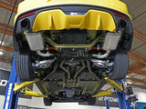 aFe MACHForce XP 2.5in 409 Stainless Axle Back Exhaust w/ Black Tips 15-17 Ford Mustang I4-2.3L (t) - 49-43085-B