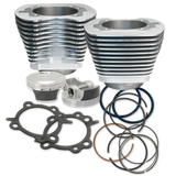 S&S Cycle 99-06 BT 97in Big Bore Cylinder Kit - Silver - 910-0201