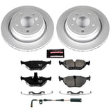 Power Stop 01-03 BMW 525i Rear Z23 Evolution Sport Coated Brake Kit - CRK3126