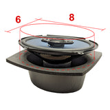 DEI Speaker Baffles 6in x 8in Oval Slim Pair - 50371