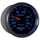 AutoMeter Gauge Vac/Boost 2-5/8in. 30Inhg-45PSI Mechanical Cobalt - 7908
