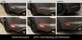 Diode Dynamics 15-21 Ford Mustang LED Sidemarkers Clear (set) - DD5002