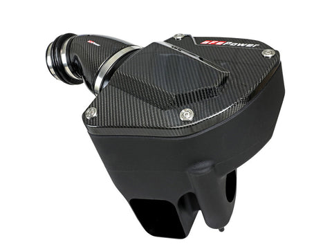 aFe Black Series Stage-2 Carbon Fiber Cold Air Intake System w/ Pro DRY S Media - 18-19 BMW M5 (F90) - 58-10005D