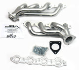 JBA 02-13 GM Truck 4.8L/5.3L LS Silver Ctd Cat4Ward Header - 1850S-2JS