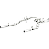 Magnaflow 09-13 Dodge Ram 1500 V6 3.6L Dual Spilt Rear Exit Polished Stainless C/B Perf Exhaust - 15249