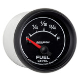 AutoMeter Gauge Fuel Level 2-1/16in. 0 Ohm(e) to 90 Ohm(f) Elec Es - 5913