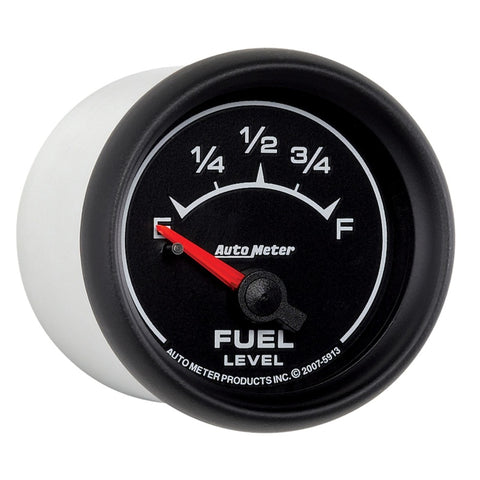 AutoMeter Gauge Fuel Level 2-1/16in. 0 Ohm(e) to 90 Ohm(f) Elec Es - 5913
