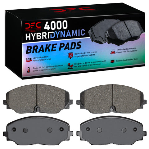 DFC 18-25 Volkswagen Teramont (Mexico) Front 4000 Hybridynamic Brake Pads - 4000-2074-00