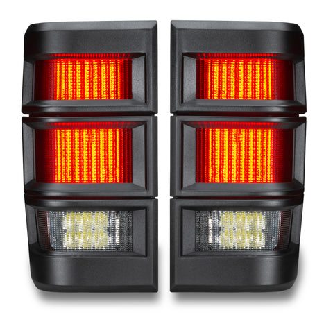 ORACLE Lighting Jeep Comanche MJ LED Tail Lights - Standard Red Lens - 5909-003