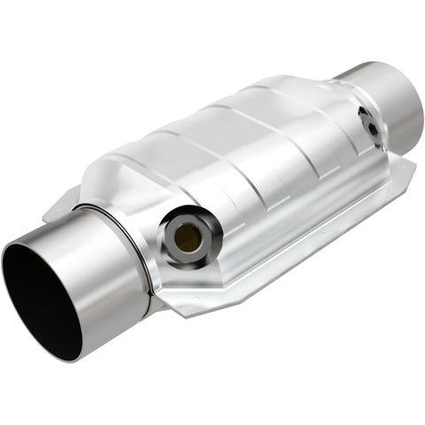 MagnaFlow Conv Univ 3 W/Dual O2 Boss - 94169