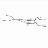 MagnaFlow SYS Cat-Back 67-70 Mustang 2.50inch w/Tru-X - 15816