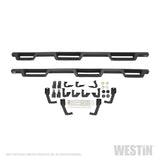 Westin/HDX 07-18 Chevrolet Silverado (Excl. Classic) 6.5ft. Bed Drop W2W Nerf Step Bars - Tex. Blk - 56-534575