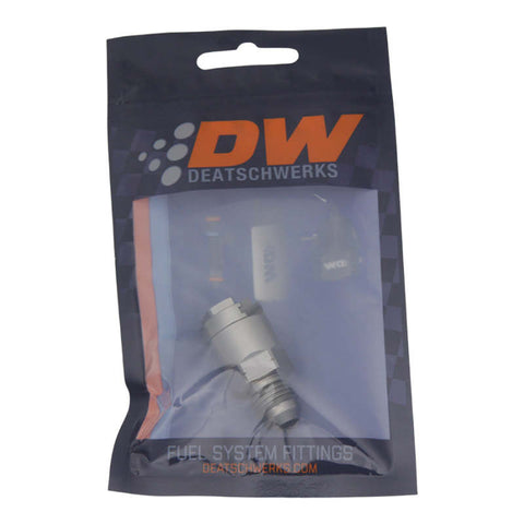 DeatschWerks 6AN Male 5/16IN Female EFI Quick Connect Adapter - 6-02-0121