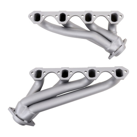 BBK 79-93 Mustang 351 Swap Shorty Unequal Length Exhaust Headers - 1-5/8 Titanium Ceramic - 1511