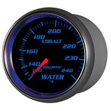 Autometer Cobalt 66mm 120-240 Degree F Mechanical Water Temperature Gauge - 7932