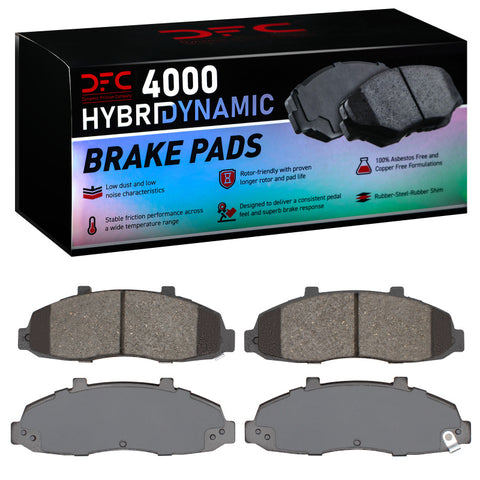 DFC 97-04 Lincoln Blackwood Front 4000 Hybridynamic Brake Pads - 4000-0679-00