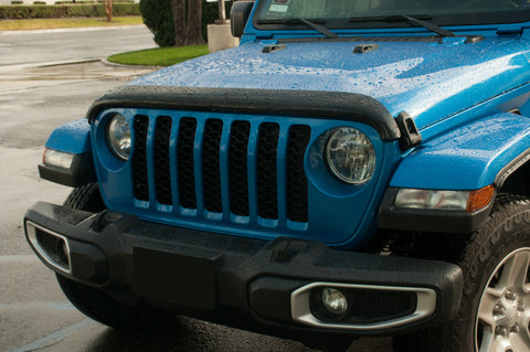 EGR Jeep 2018+ Wrangler / 2020+ Gladiator Superguard Hood Shield - Dark Smoke (305251) - 305251