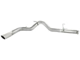 aFe Atlas Exhaust DPF-Back Aluminized Steel Exhaust Dodge Diesel Trucks 07.5-12 L6-6.7L Polished Tip - 49-02016-P