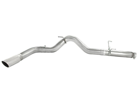aFe Atlas Exhaust DPF-Back Aluminized Steel Exhaust Dodge Diesel Trucks 07.5-12 L6-6.7L Polished Tip - 49-02016-P