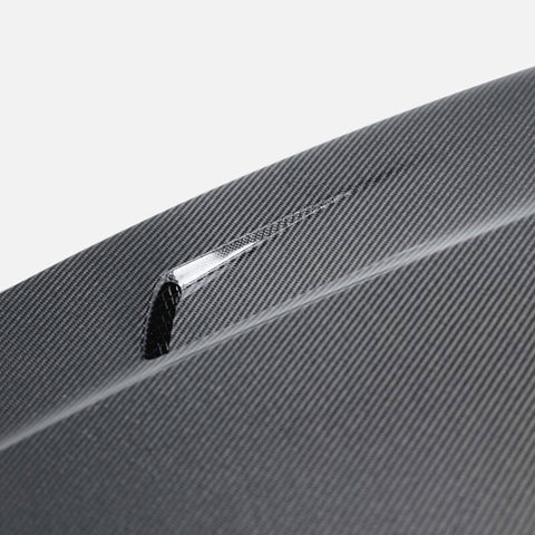 Seibon 22-23 Volkswagen Golf GTI/R TM-Style Carbon Fiber Hood - HD22VWG8-TM