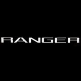 Putco 19-20 Ford Ranger - Stainless Steel Tailgate Letters RANGER - 55554FD