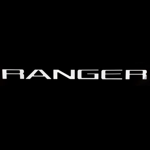 Putco 19-20 Ford Ranger - Stainless Steel Tailgate Letters RANGER - 55554FD